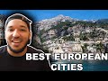 American Reacts to TOP 10 CITIES TO VISIT IN EUROPE *Best Cities in Europe*