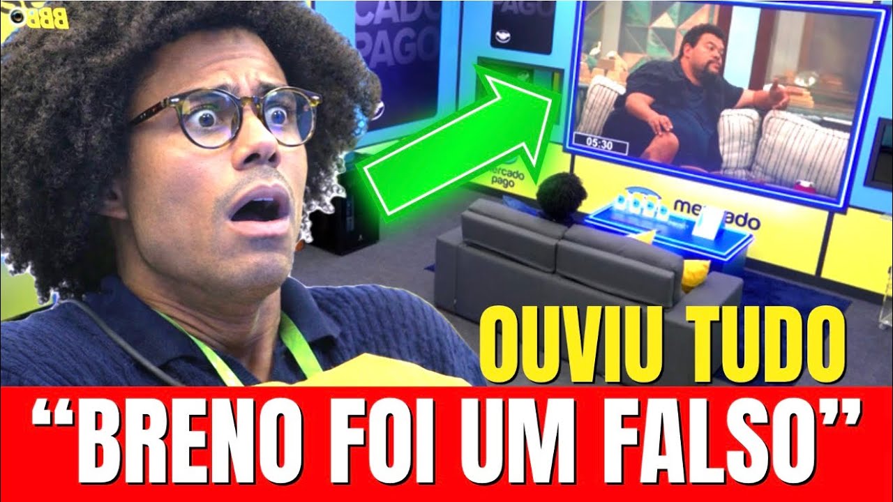 BRENO FICA CHOCADO AO VER BABU DETONANDO ELE NO QUARTO SECRETO: ELE FOI FALSO E INCOERENTE BBB26