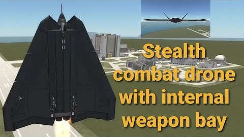 KSP: wing drone weapon bay | missing robotics | BD Armory | Ktech