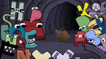 alphabet lore but its only i on the screen non canon