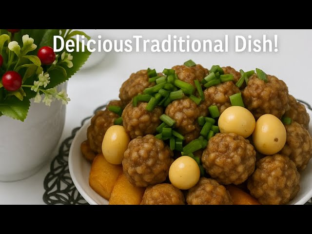 HEARTY UZBEK QOVURDOQ WITH QUAIL EGGS