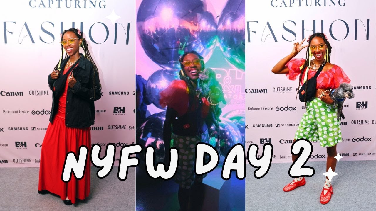 NEW YORK | Day 2 | NYFW | Pop-Up Madness, B&H Photography Event, Runway Shows, Celebrity Meets ✨
