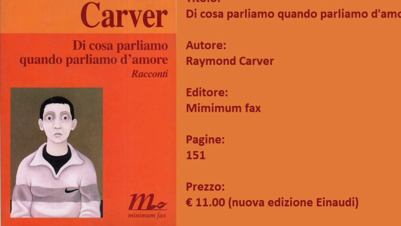 Di Cosa Parliamo Quando Parliamo D'amore Frasi