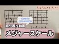 【ギター初心者】メジャースケール（ドレミファソラシド）の作り方