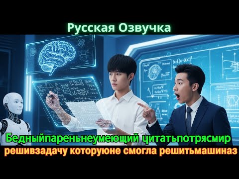 Бедныйпареньнеумеющий читатьпотрясмир решивзадачу которуюне смогла решитьмашиназ #Новые фильмы 2025