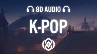 Travis Scott, Bad Bunny, The Weeknd - K-POP (Lyrics) | 8D Audio 🎧