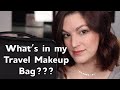 What&#39;s In My TRAVEL MAKEUP BAG??