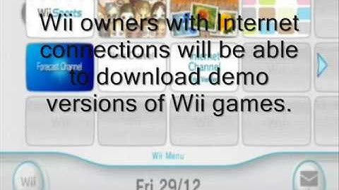 Wii Demo Downloads - OFFICIAL