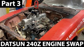 Datsun 240Z Engine Swap Into 1976 280Z