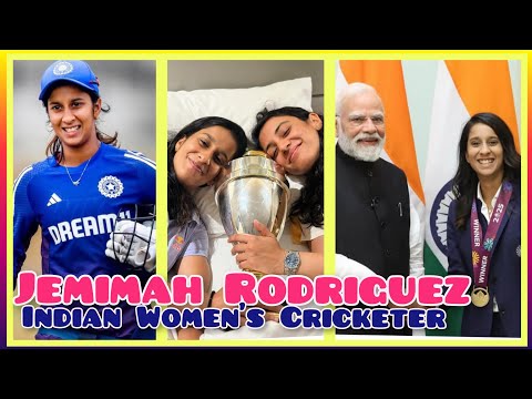 Indian Cricketer Jemimah Rodriguez, Biography, Lifestyle, Career, Family, Stats etc