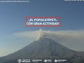 🌋 #POPOCATÉPETL | La actividad regresa con todo. El #Volcán #EnVivo