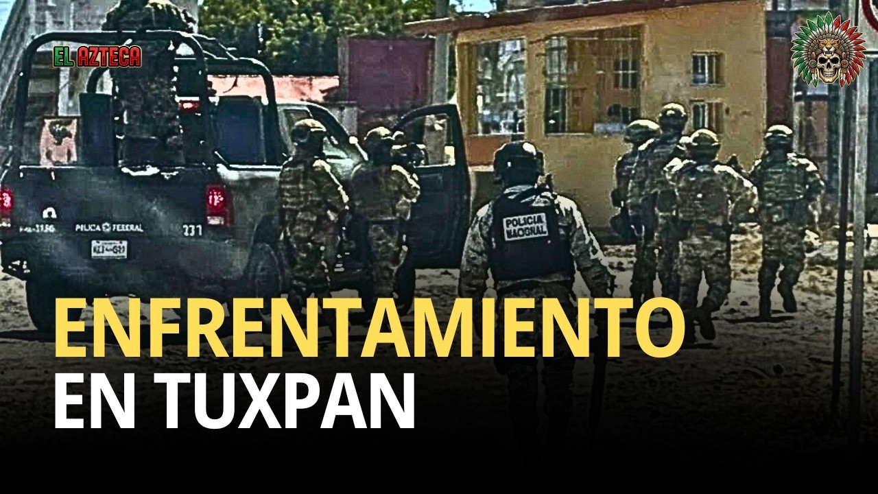 🔥 VIDEO: FUERZAS FEDERALES repelieron una AGRESIÓN del CJNG en TUXPAN