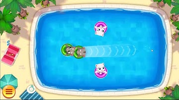 Talking Tom Pool Level 1 + INTRO - NO BOOSTERS 🏊 | SKILLGAMING ✔️