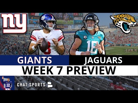 Giants vs. Jaguars Preview: UNDERDOGS? 6-1? + Injury Report, Keys To Victory, Analysis 