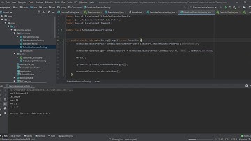 Java Concurrent ScheduledExecutorService schedule with delay and period Example