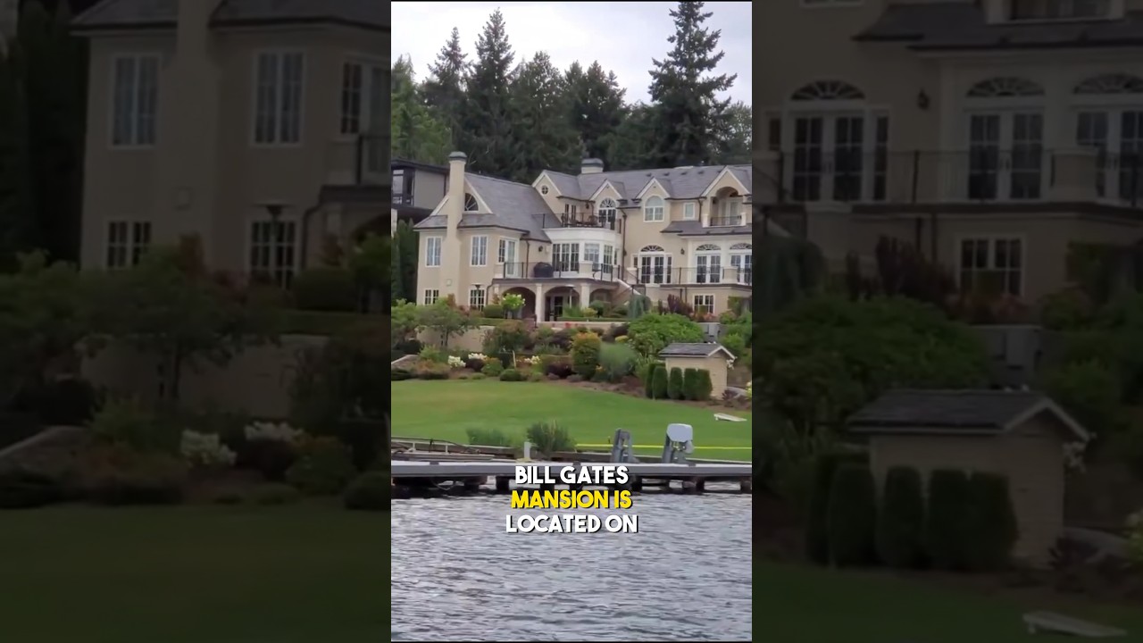 Inside Bill Gates's Billion Dollars Mansion In Lake Washington 