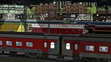 Amaravati Express Night Train Journey || Part 2 Amaravati - Jabalpur Express In IR-MSTS