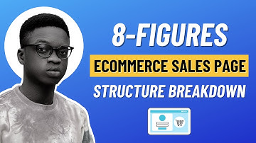 8-figures ecommerce Sales Page Structure Explained | High-converting ecommerce Landing Page