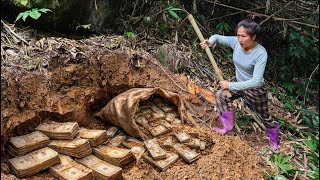 I was utterly astonished when I opened the bag that had been buried underground for decades.