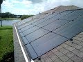 Vortex Solar Pool Heater Installation