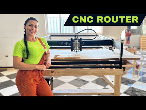 Chegou Máquina Nova na Oficina. CNC Router/ Melhor custo benefício do mercado.