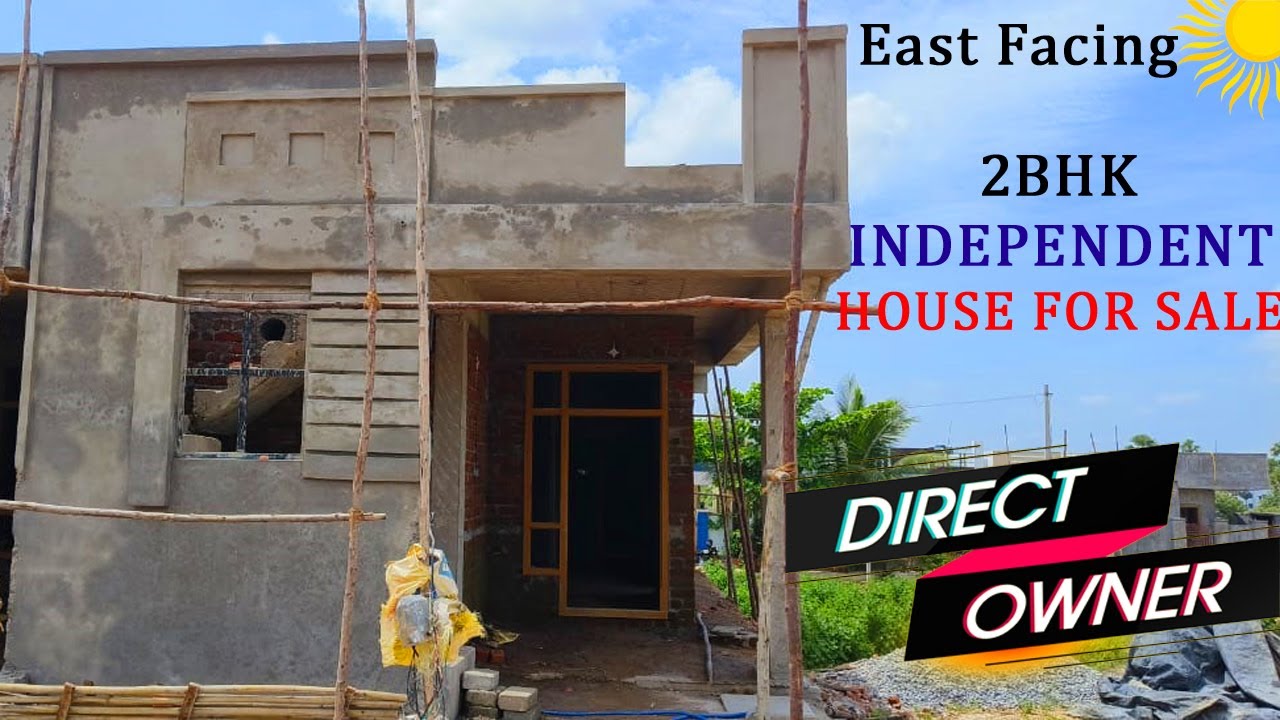 Direct Owner East Facing 2BHK House for sale 100sq yards Double