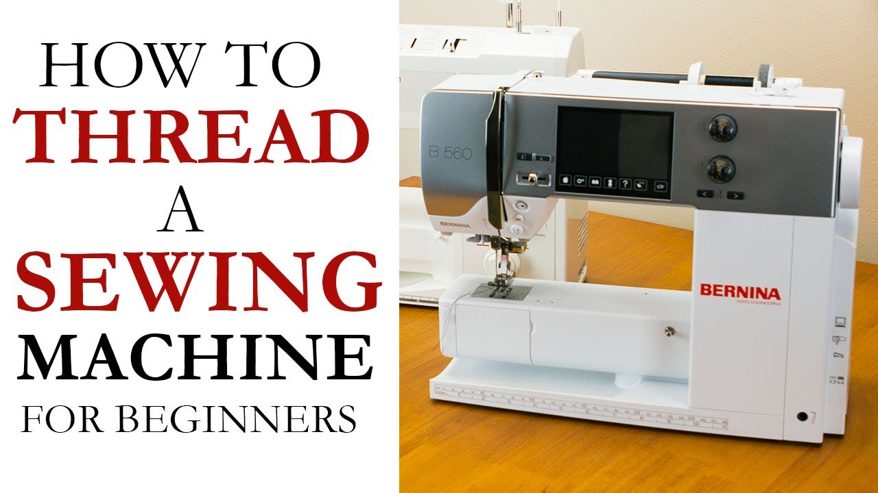 How to Thread Your Sewing Machine (and Start Sewing Again!) - Splendry