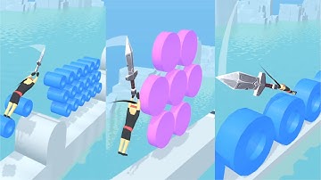 Rolly Slice! Very Satisfying And Relaxing ASMR Slicing Game