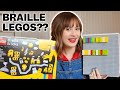 Playing with LEGO Braille Bricks &amp; Talking About Blindness and Childhood!