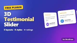 Information Ultimate 3D Testimonial Slider for WordPress – Overview (Sliders, Grid, Masonry & Star Ratings) Update