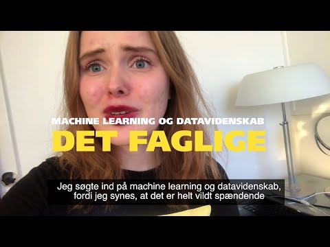 Sofie fortæller om det faglige på Machine learning og datavidenskab på Københavns Universitet