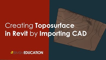 Creating Toposurface in Revit from imported CAD Instance