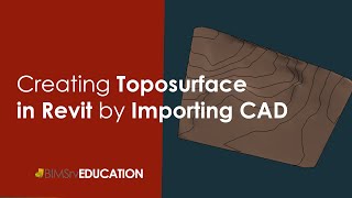Creating Toposurface in Revit from imported CAD Instance