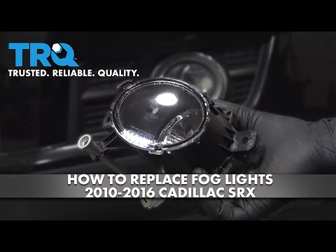 How to Replace Fog Lights 2010-2016 Cadillac SRX