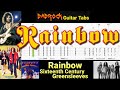 Sixteenth Century Greensleeves Rainbow Lead Guitar TABS Lesson Sixteenth Century Greensleeves Rainbow Lead Guitar TABS Lesson