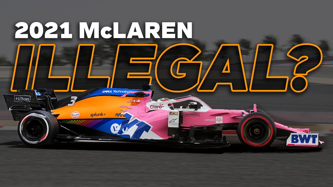 Is The 2021 McLaren F1 Car Illegal?