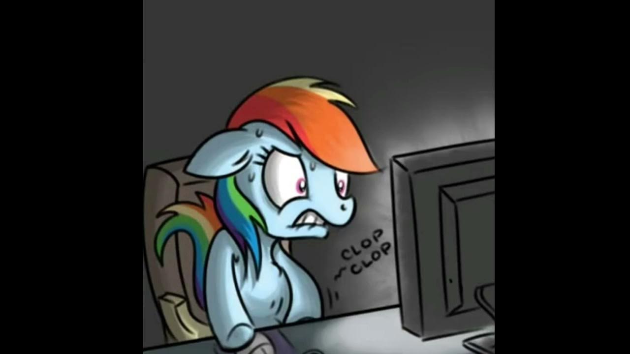 Геймеры дэш. Клопперы mlp. геймер дэш. rainbow dash clopping. депрессивные пони.