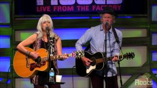 Video thumbnail of "Emmylou Harris & Rodney Crowell "The Rock Of My Soul""