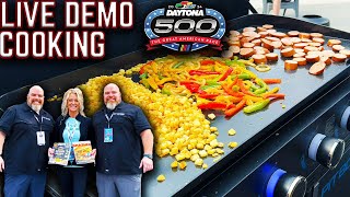 SO GOOD! KIELBASA, ONIONS, PEPPERS, & POTATOES ON THE GRIDDLE, WITH LEE ANN WHIPPEN! LIVE AT DAYTONA by WALTWINS 3,745 views 3 months ago 10 minutes, 20 seconds