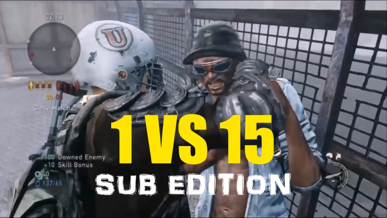 1 vs 15 Comeback (Sub Edition) - The Last of Us: Remastered Multiplayer (The Dam)