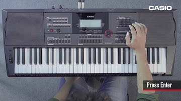 Using & Recording Phrase Pads: CT-X8000IN & 9000IN