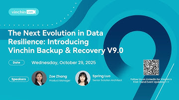 Exciting News! Vinchin Backup & Recovery 9.0 is here!