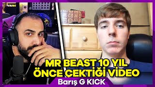 Bariş G - Mr Beasti̇n 10 Yil Önce Çekti̇ği̇ Vi̇deoyu İzli̇yor Barış G Kick