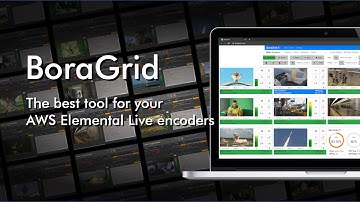 BoraGrid  - The best tool for your AWS Elemental Live encoders