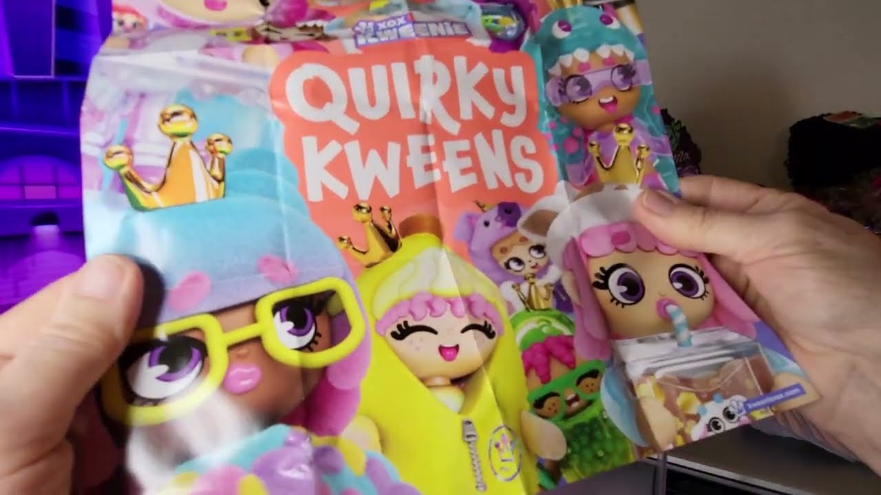 OPENING XOX KWEENIE QUIRKY KWEENS SURPRISE MYSTERY BOX - DOLL