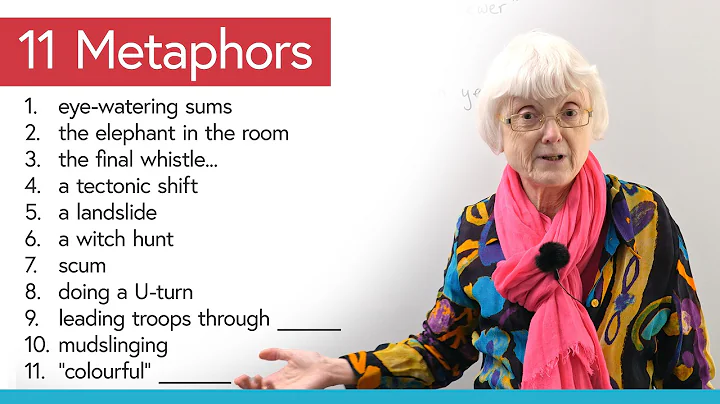 Learn 11 Odd Metaphors in English (What do they mean???) thumbnail