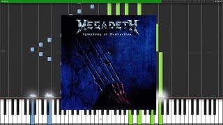How To Play Piano Metal - Megadeth - Symphony Of Destruction