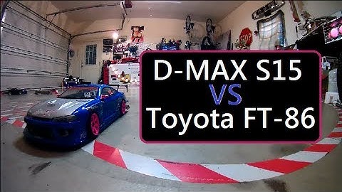 R31-16FM( D-Max S15) vs Sakura D3S (Toyota FT86) RC Drift Countersteer