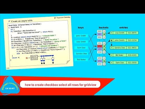 how to create a checkbox select all rows for gridview in c#