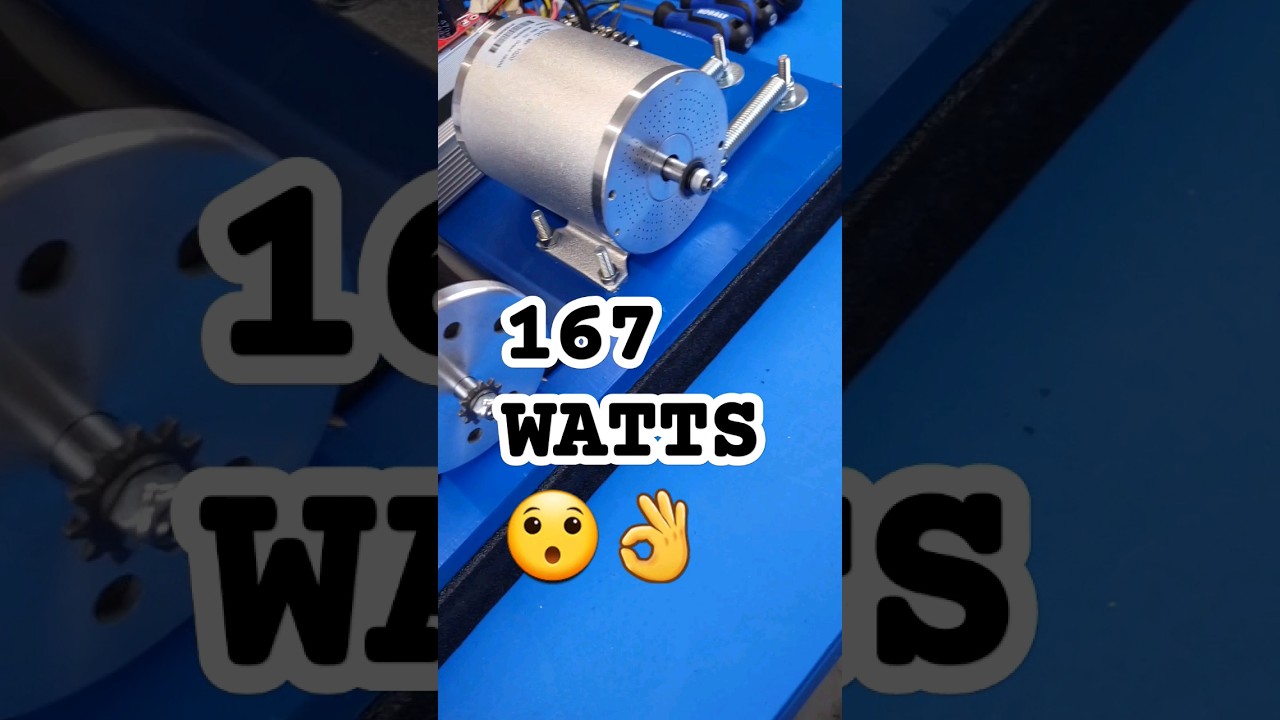 EBIKE POWER CONSUMPTION AT NO LOAD, MEASURED! shorts YouTube